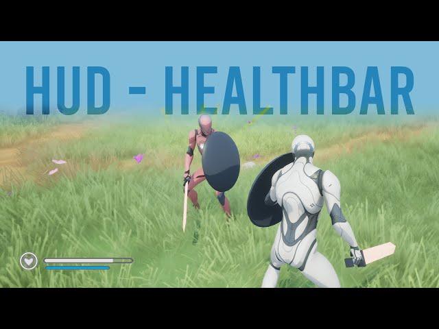 Unreal Engine 5 HUD Health Bar  -  Action RPG #50