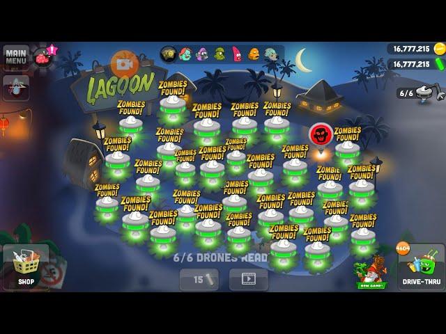 Plays zombie catchers  game On :Lagoon Map