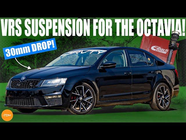 VRS245 Struts & Eibach 30mm Lowering Springs for our IS20 Octavia TSI! (CRAZY LOW )