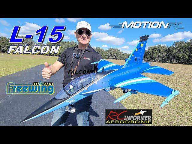 ***NEW*** FREEWING Hongdu L-15 FALCON Intro flight at the RCINFORMER Field