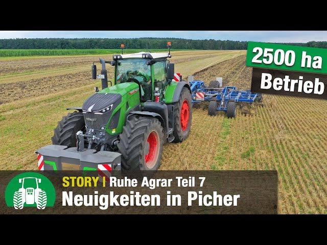 Ruhe Agrar Teil 7: Standort Picher - Neuigkeiten [Fendt Vario 942 und Claas Lexion 8700]