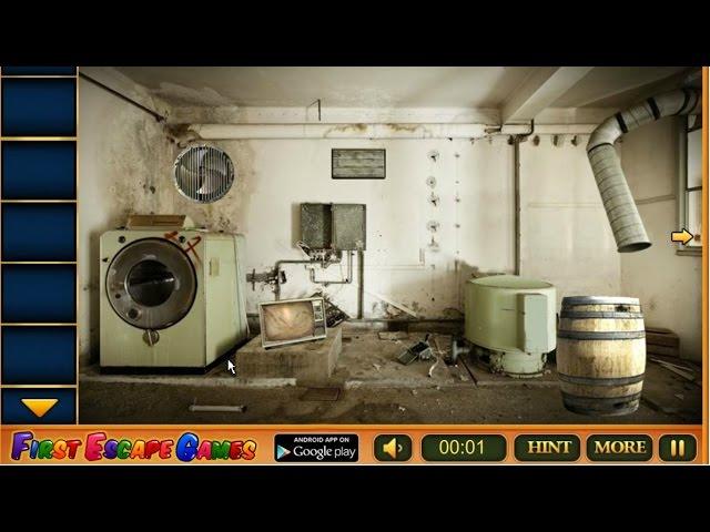 Escape Game Abandoned Building walkthrough FEG.