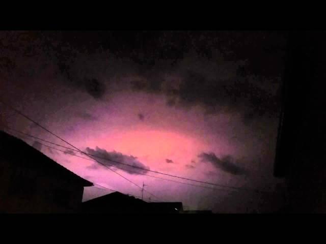 lightning strikes