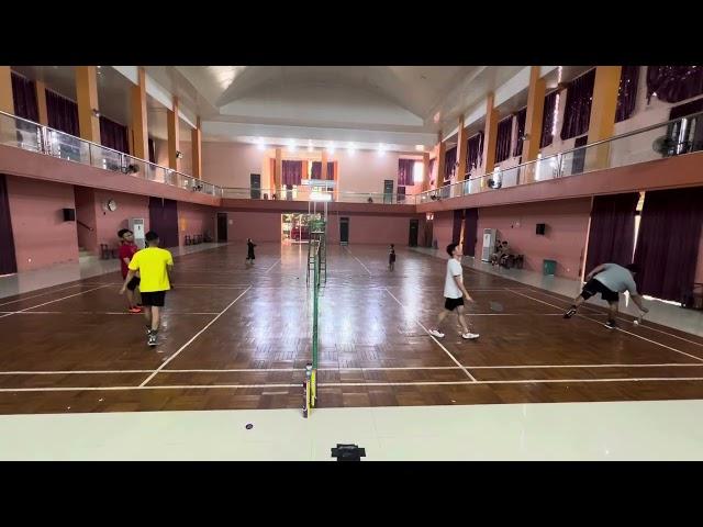 Jordy/Rozah vs Thoddy/Jer Set 1 #badminton #badmintonindonesia #semarang #powersmash #smash