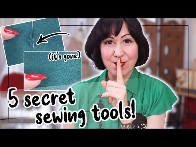 6 SECRET SEWING TOOLS YOU DID'NT KNOW YOU NEEDED!