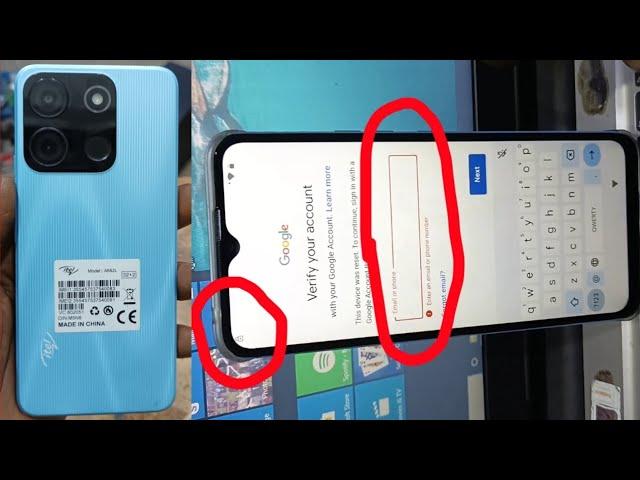Itel A60 FRP Bypass Android 12,13  New Solution Itel (A662L) Google Account Bypass Without Pc