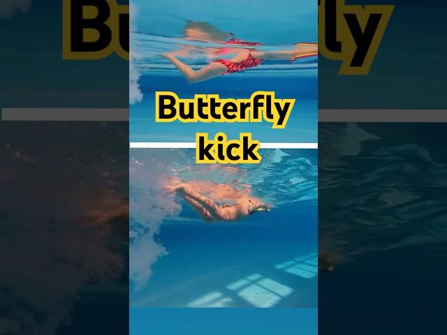 The easiest way to practice butterfly kick #Swimup #Swimming #LearnToSwim #SwimTraining