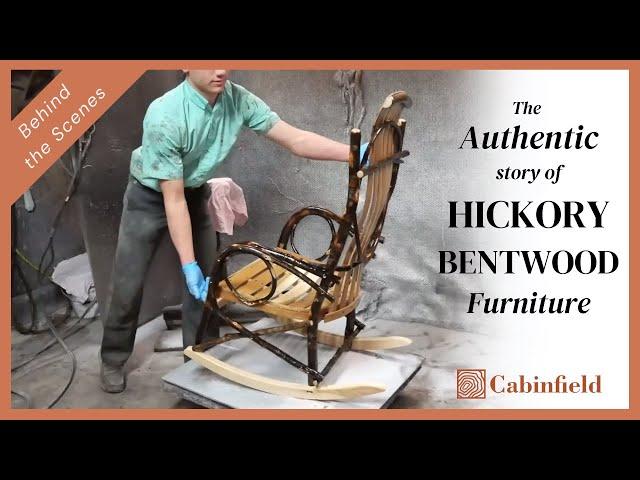 You'll be surprised by the authentic story of Amish made bentwood hickory furniture