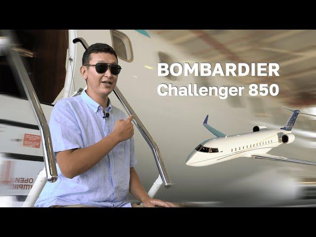 Какой он бизнес-джет Bombardier Challenger 850?