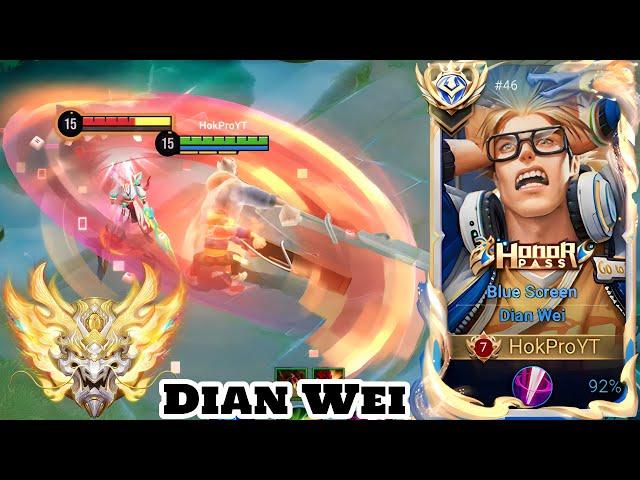 Honor of Kings Dian Wei Gameplay Rank Legend