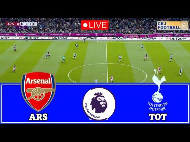 Arsenal vs Tottenham | Premier League Livefootball match online today | Game Simulation | Pes 21