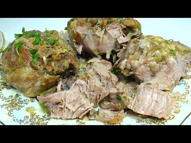 Безумно Нежное Мясо! Можно есть Губами! Вкусное Блюда из Индейки