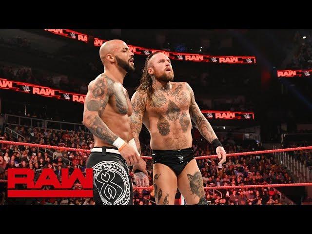 Ricochet & Aleister Black vs. The Revival: Raw, Feb. 25, 2019