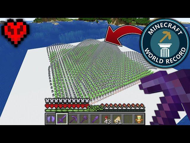 I Made the World’s LARGEST Wave Machine in Minecraft!