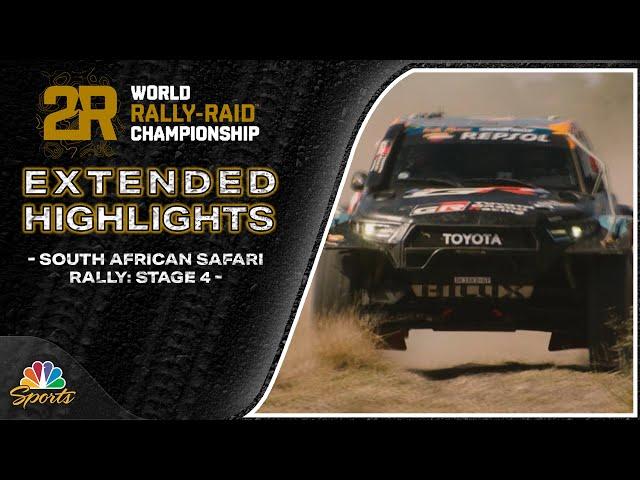 W2RC 2025: South African Safari Rally - Stage 4 | EXTENDED HIGHLIGHTS | Motorsports on NBC