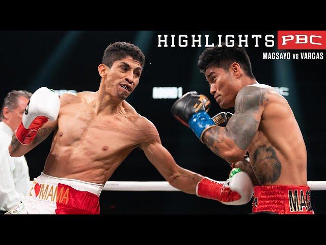 Magsayo vs Vargas HIGHLIGHTS: July 9, 2022 | PBC on Showtime