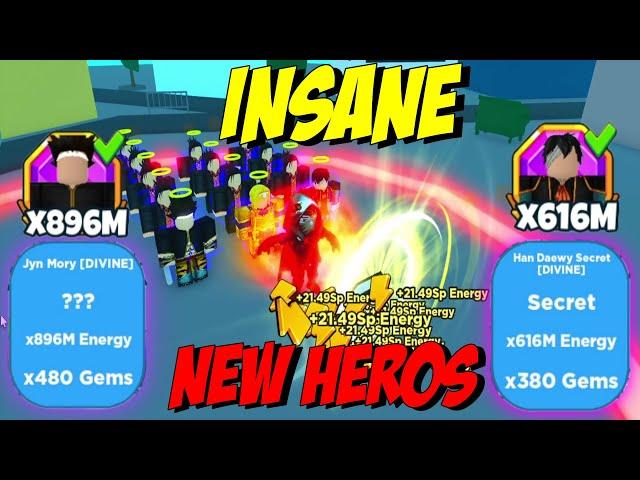 Got Insane New Heroes In Anime Punching Simulator!!