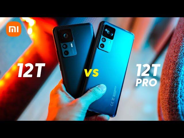 Xiaomi 12T vs 12T Pro: What's DIFFERENT?! Better Value?! 