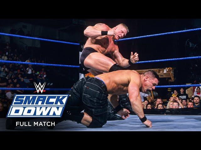 FULL MATCH - Brock Lesnar vs. John Cena: SmackDown, Feb. 13, 2003