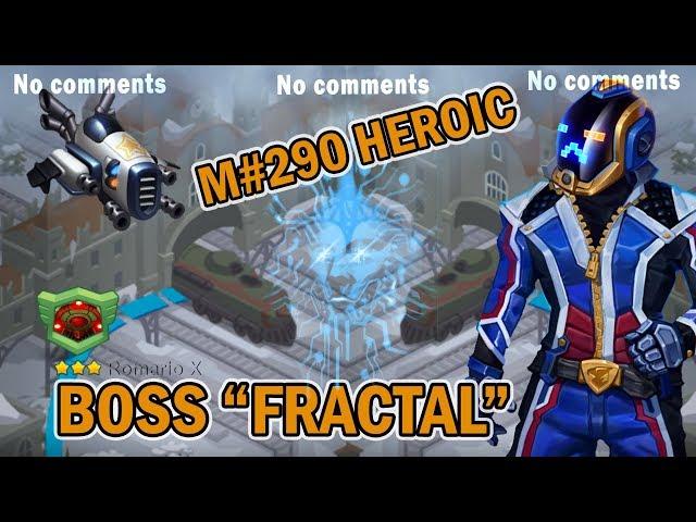 Hawk: Freedom Squadron. MISSION #290. HEROIC. BOSS "FRACTAL". SUPER.