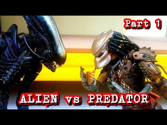 Alien Vs. Predator Stop Motion #1 || AG Stop Motion