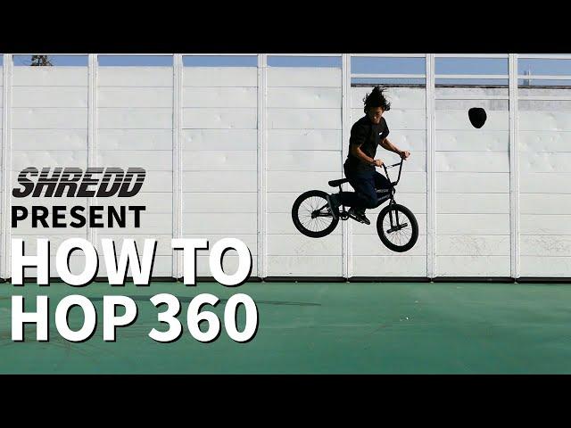 HOW TO HOP 360 BMX [BMX트릭,하우투 바니홉360 w/조인호] by 슈레드바이크(SHREDD bikes)