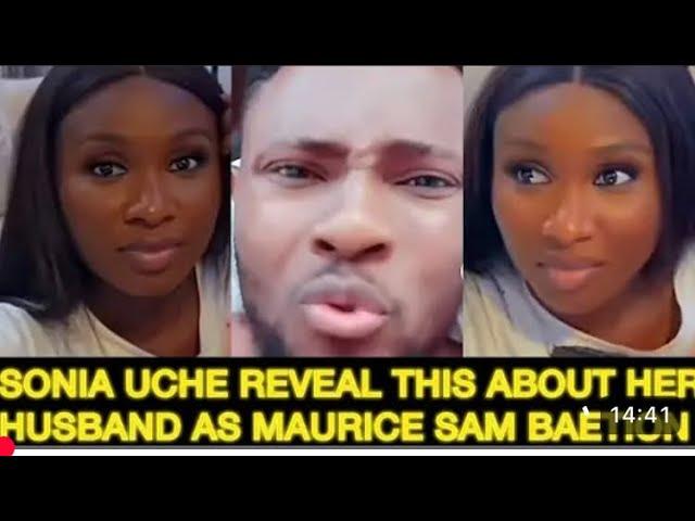 SONIA UCHE HAS FINALLY POSTED HER HUSBAND PUBLICLY AS MAURICE SAM CONFIRM HIS#soniauche#mauricesam