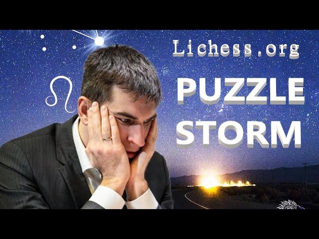  PUZZLE STORM С ДМИТРИЕМ АНДРЕЙКИНЫМ НА LICHESS.ORG