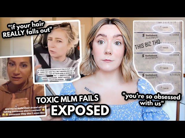 TOXIC MLM FAILS EXPOSED | Are we all OBSESSED with them? #AntiMLM *Footage reaction*