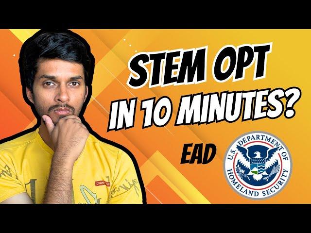 File Form I-765 online (USCIS) | EAD Card | STEM Extension OPT