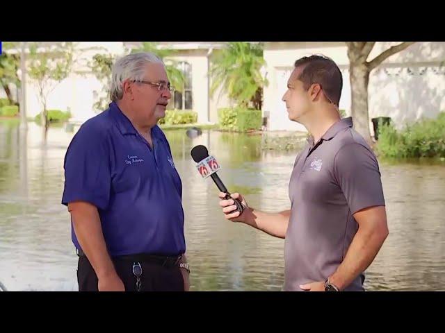 DeBary city manager visits neighborhood flooded after Milton