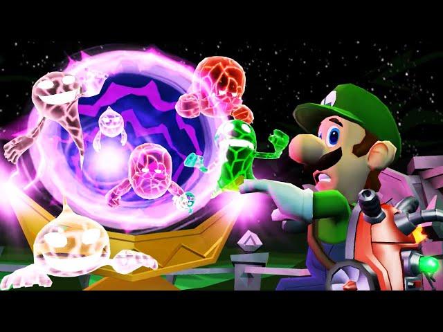 Luigi's Mansion 2: Dark Moon - All Bonus Levels (3 Star Rank + No Damage)