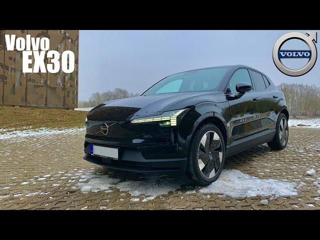 Volvo EX30 Pure | Extended Range | POV Test Drive - Interior & Exterior Design | 64 kWh / 272 hp