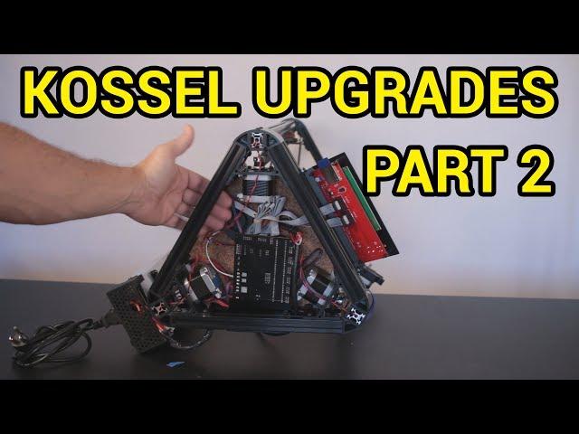 Anycubic Kossel 3D printer Upgrades- How to Install Heated bed and Linear Rails Part  2