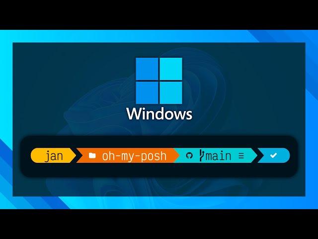  Make Windows Terminal Look Better | Oh My Posh Guide