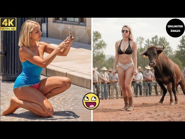 Try Not To Laugh Challenge  ▶ LEVEL #03 | Instant Regret Fails Compilation 2024