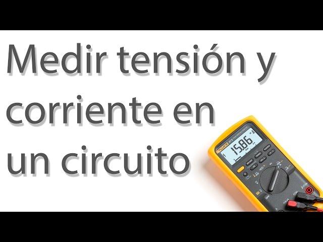 Como medir Tensión y Corriente | Tutorial | Fácil y Completo