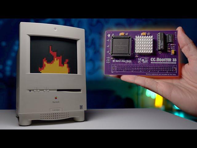 Speeding up Apple's notoriously slow vintage Mac!