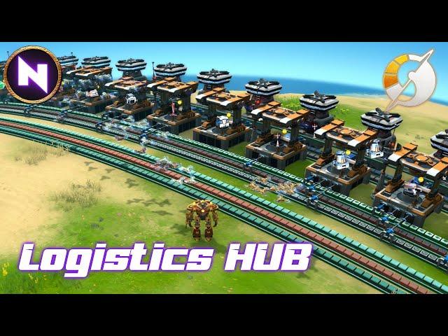 Perfect Start with NEW LOGISTICS HUB | Dyson Sphere Program | Tutorial / Guide