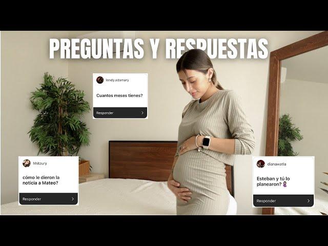 cuántos meses tengo? bebé #2 fue planeado? cómo reaccionó mateo? |  MAMÁ DE 2 A LOS 23 Q&A