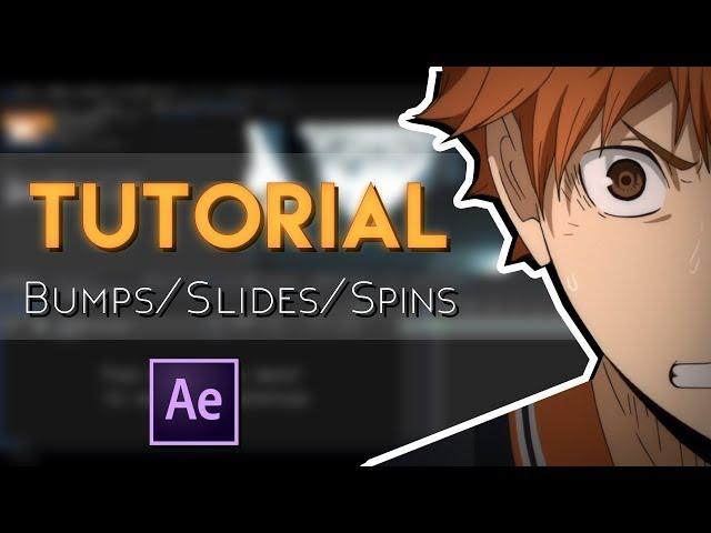 After Effects AMV Tutorial - Screen bumps/Slides/Spins (Transitions)