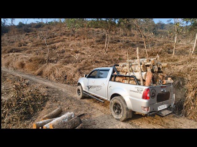 Logging with the xenon #TataXenon #31x10.5r15 #lsd #rawfootage