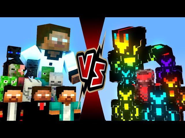 HEROBRINE BROS SEASON 6 FULL EPISODE STRONG WORLD THE MOVIE - Minecraft Animations