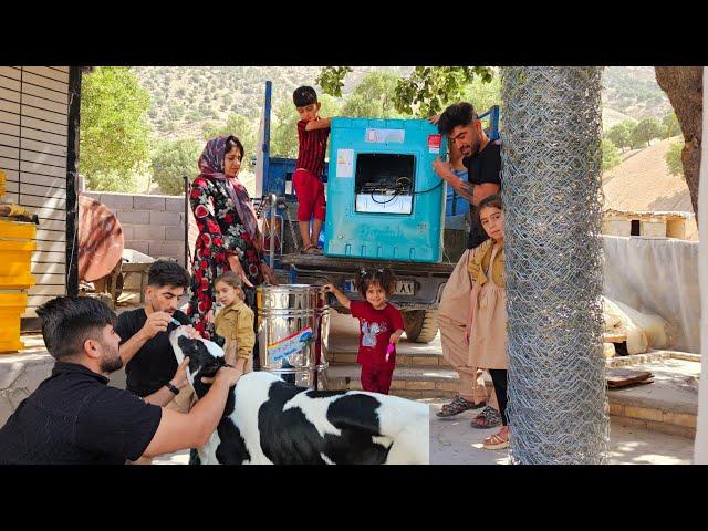 A documentary about nomadic lifeSajjad and Rahela install a cooling system, and Sajjad is worried 