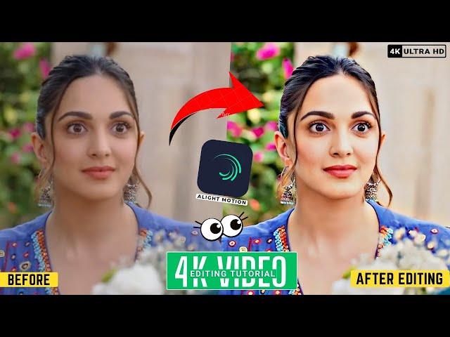 Alight Motion Video Editing  | How To Edit 4K HDR Video Tutorial | How To Edit In Alight Motion App