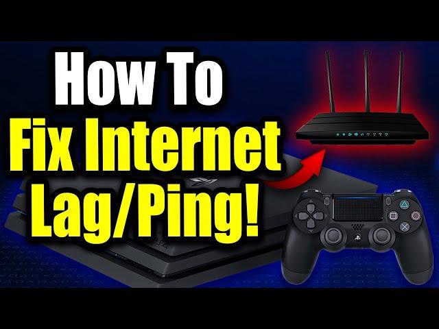 How to Fix Lag on PS4! PS4 Latency/Lag Spikes Easy Fix!