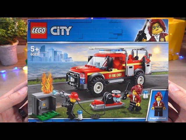 Pure build: LEGO Fire Chief Response Truck 60231 in real time ASMR