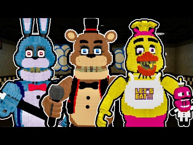 АНИМАТРОНИКИ ИЗ ФНАФ ПЛЮС В МАЙНКРАФТ Fnaf Plus Minecraft addon