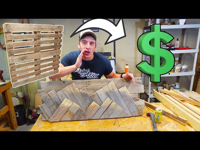 5 Pallet Wood Projects That ACTUALLY SELL!