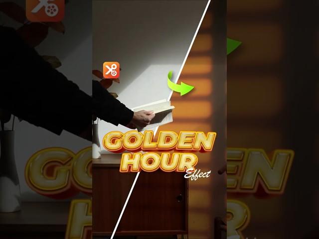Golden Hour Magic!  Easy Overlay Effect in YouCut!